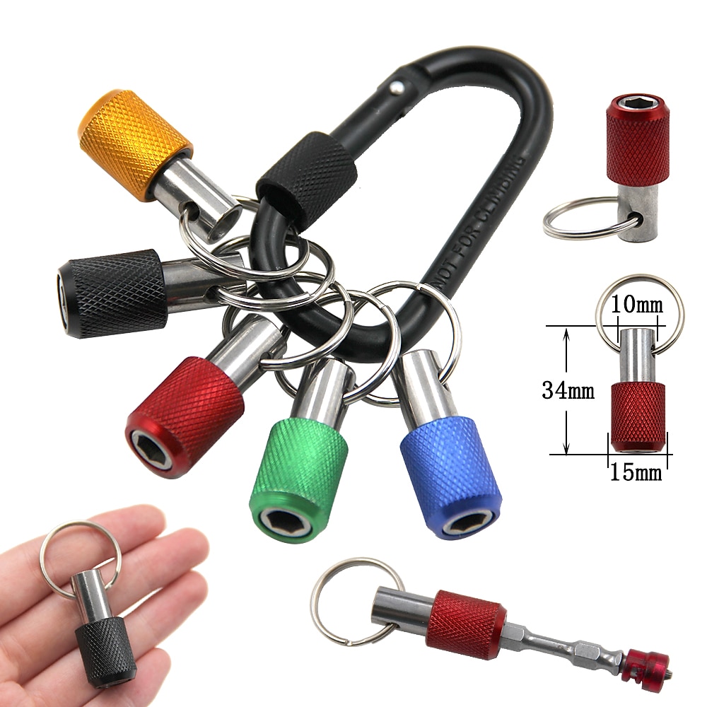 5 pcs 1/4inch Hex Batch Head Extensions Rod Magnetic Screwdriver Quick Connection Tool Manual Drills Bit Socket Holder Set 2025 - $17.99 –P6