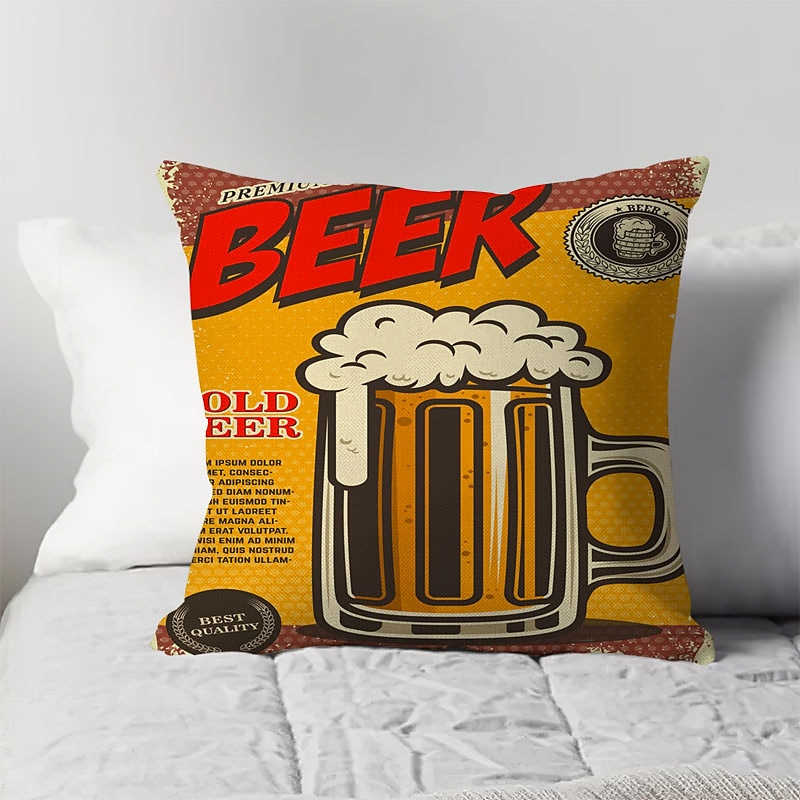 oktoberfest beer double side cushion cover 4pc soft الزخرفية مربع رمي غطاء وسادة غطاء وسادة كيس وسادة لأريكة غرفة نوم جودة عالية آلة قابل للغسل 2025 - $13.99 –P5