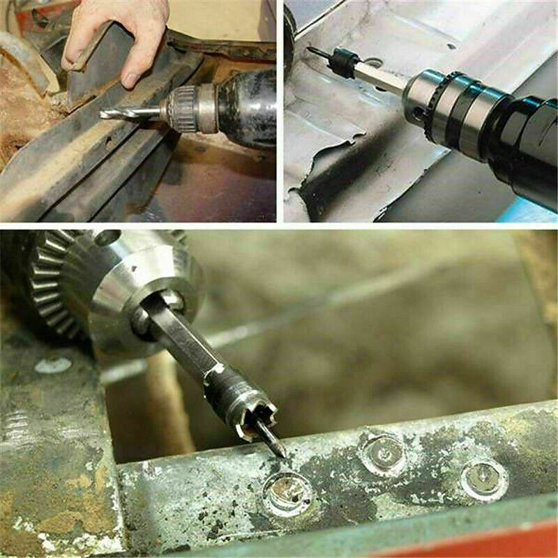 1 pc/13 sztuk wiertło do zgrzewania punktowego frez dwustronnie z końcówką z węglika wiertło ze stali nierdzewnej wiertło środkowe wiertło 3/8 ''5/16'' 2025 - $10.99 –P4