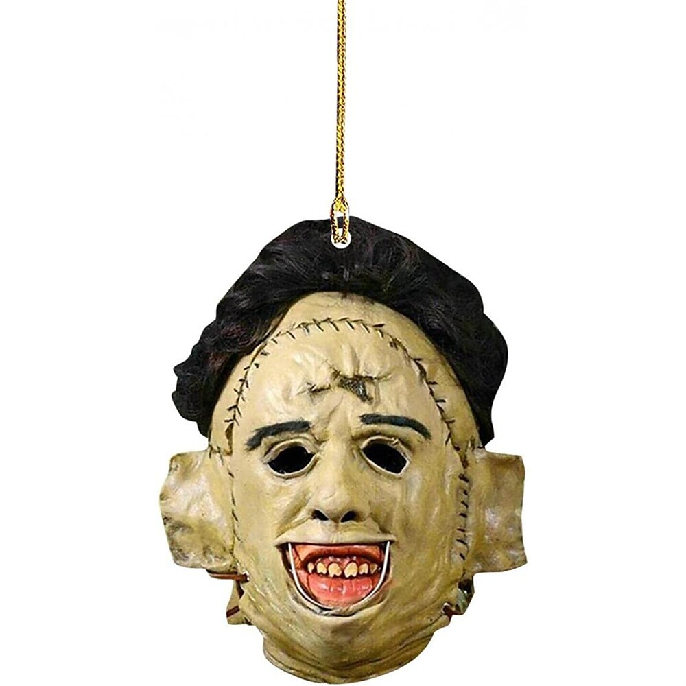 halloween barkácsolás horrorfilm dísz akril visszapillantó tükör lógó báj lógó medál autódíszítéshez 2025 - $13.99 –P12
