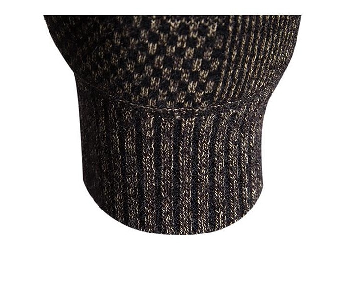 Per uomo Felpa Pullover Maglione Felpa con cappuccio Maglione con zip Giacca maglione Nido d'ape Maglia Corto Lavorato a maglia Tinta unica Girocollo Essenziale Moda Esterno Giornaliero Abbigliamento del 2026 a $48.99 –P15