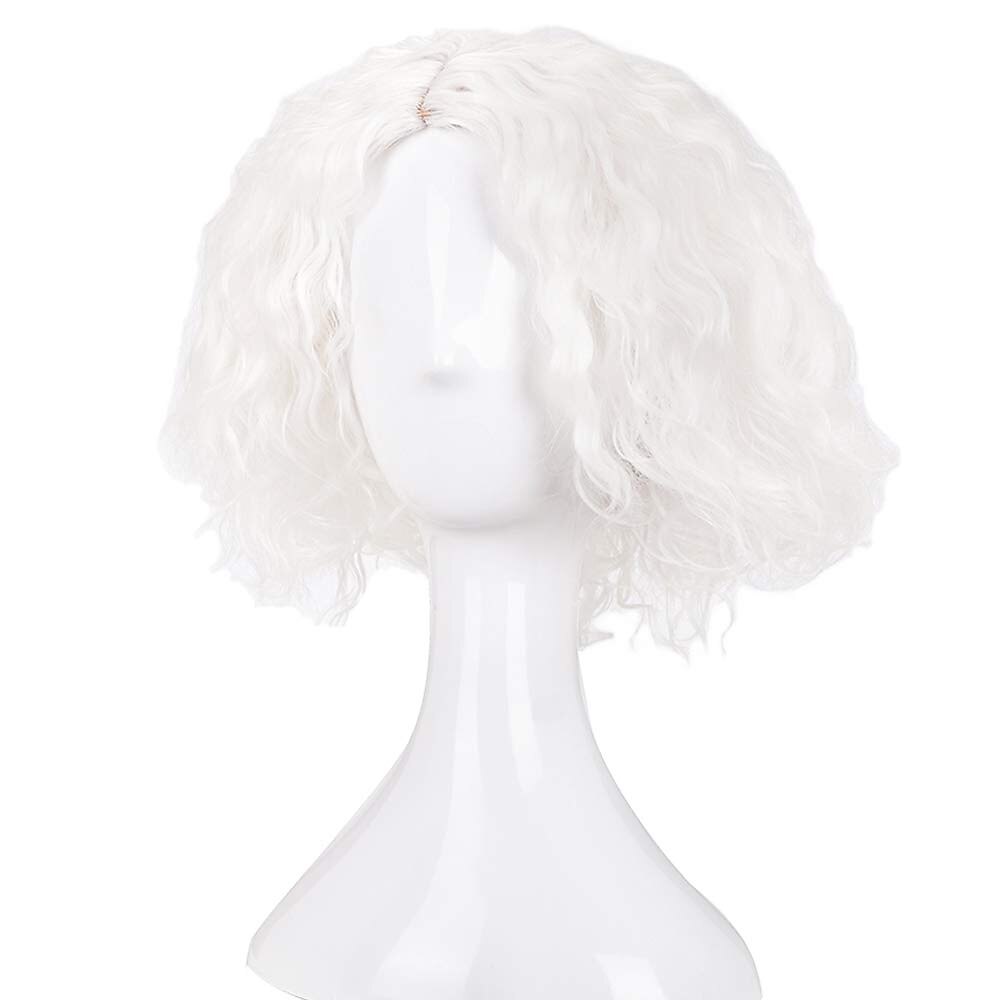 parrucche arancioni corte e ricce disordinate da cappellaio matto, unisex, resistenti al calore, per cosplay, feste di carnevale, parrucche di Holloween del 2025 a $18.49 –P3