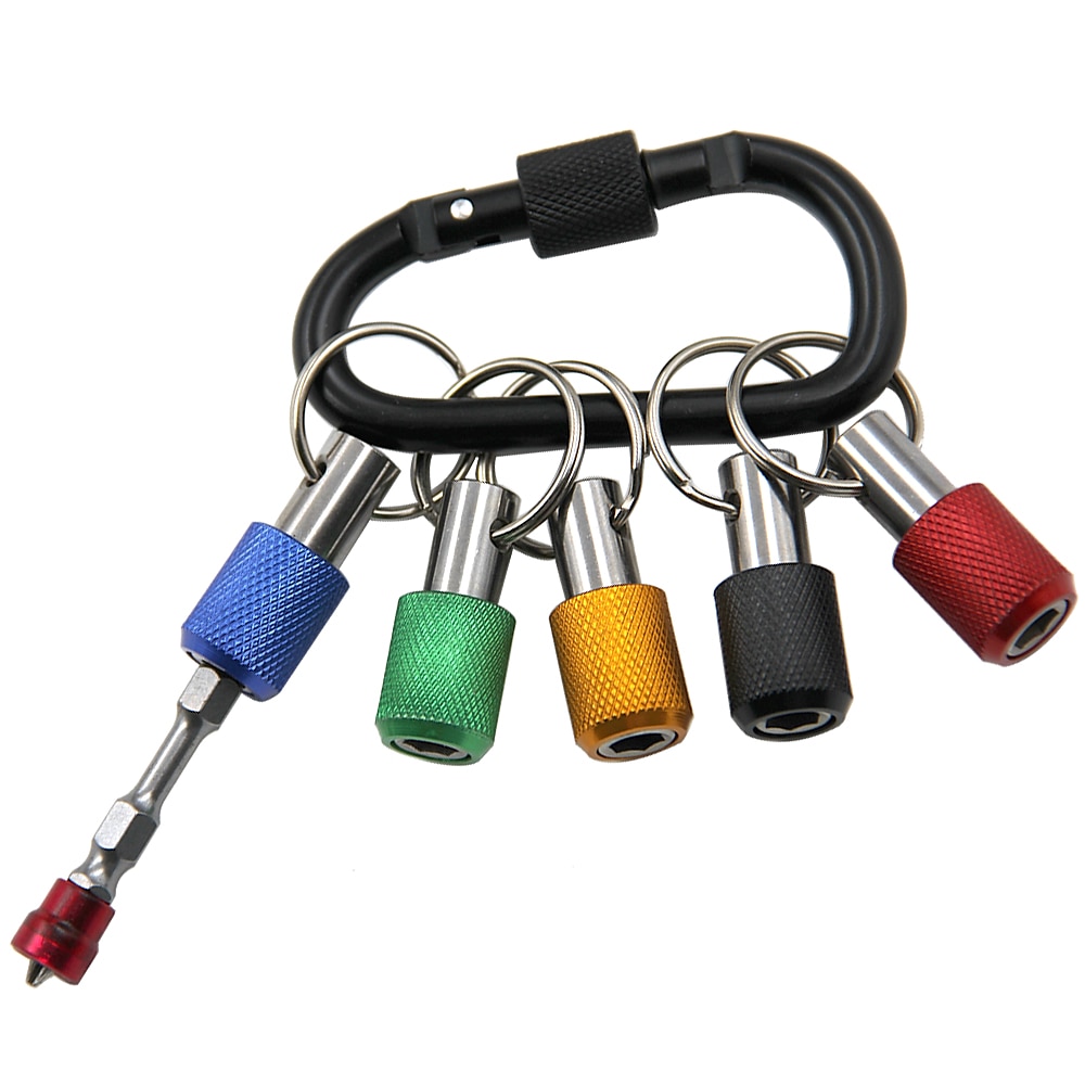 5 pcs 1/4inch Hex Batch Head Extensions Rod Magnetic Screwdriver Quick Connection Tool Manual Drills Bit Socket Holder Set 2025 - $17.99 –P16