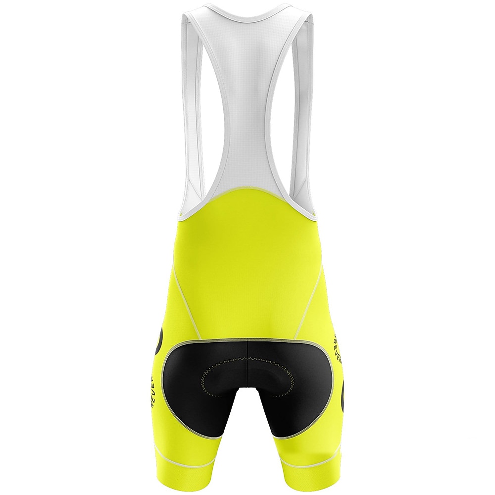 Herren Rennradhosen Radhose kurz mit Trägern Bib Shorts Fahhrad Unten MTB Mountain Rennrad Sport Graphic 3D-Pad Radfahren Atmungsaktiv Schnelltrocknend Schwarz Weiß Polyester Spandex Bekleidung 2025 - $21.99 –P6