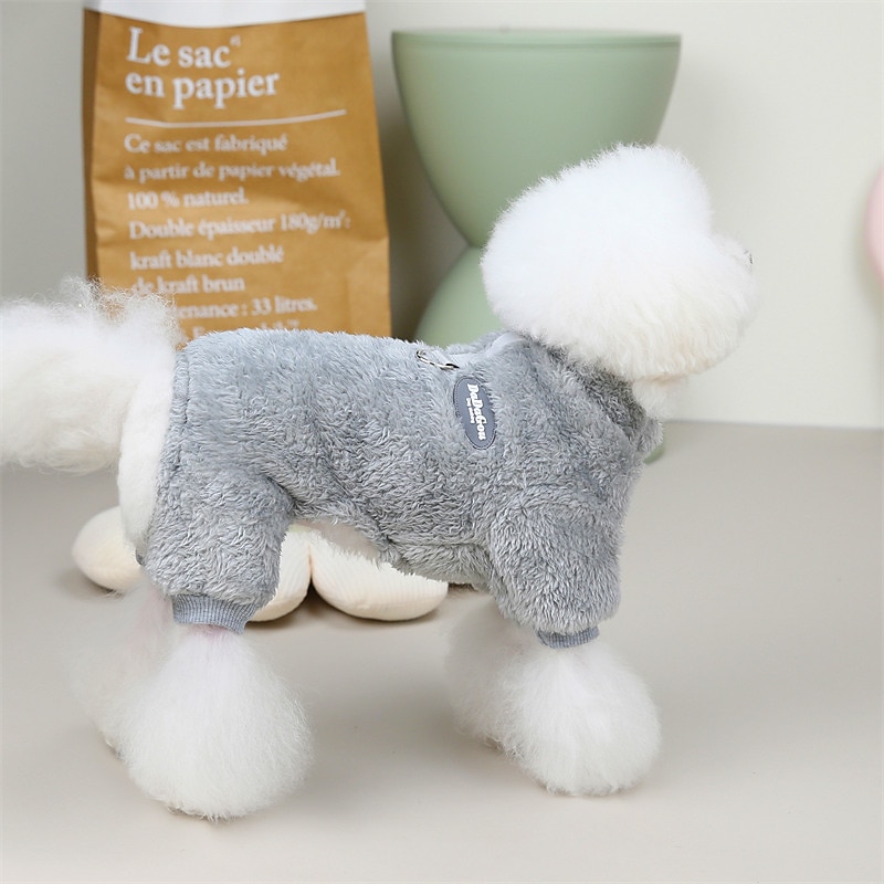 Hunder Katter Gensere Kjeledresser Jumper søt stil Søt Vinter Myk Bekvem Hverdag Fritid / hverdag Hundeklær for Husky Labrador malamute golden retriever Dalmatiner 2025 - $13.49 –P8