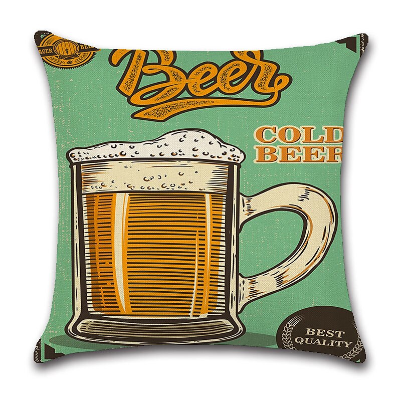 oktoberfest beer double side cushion cover 4pc soft الزخرفية مربع رمي غطاء وسادة غطاء وسادة كيس وسادة لأريكة غرفة نوم جودة عالية آلة قابل للغسل 2025 - $13.99 –P10