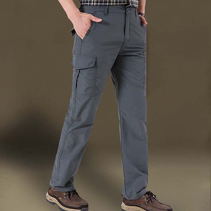 Homens Calças de Trilha Calças forradas de lã Casaco de inverno Calças Softshell Militar Inverno Outono Ao ar livre Térmico / Quente A Prova de Vento Bolso multi Redutor de Suor Calças Cintura de 2026 por $52.99 –P6