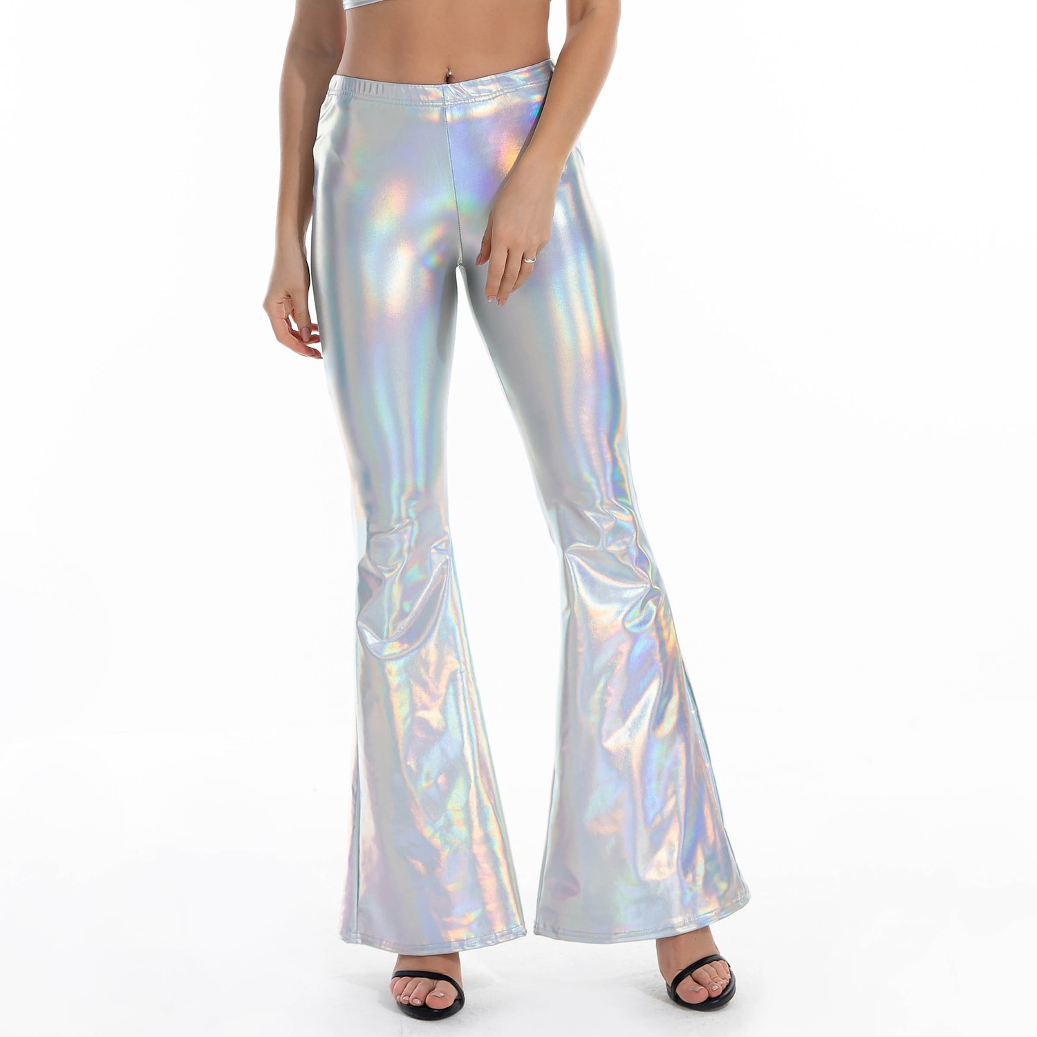Años 80 Hip hop Pantalones Baile de Máscaras pantalones sueltos chicas picantes Color sólido Mujer Disfraz de carnaval Carnaval Mascarada Despedida de Soltera Desfile del orgullo Mes del Orgullo 2025 - $27.99 –P5