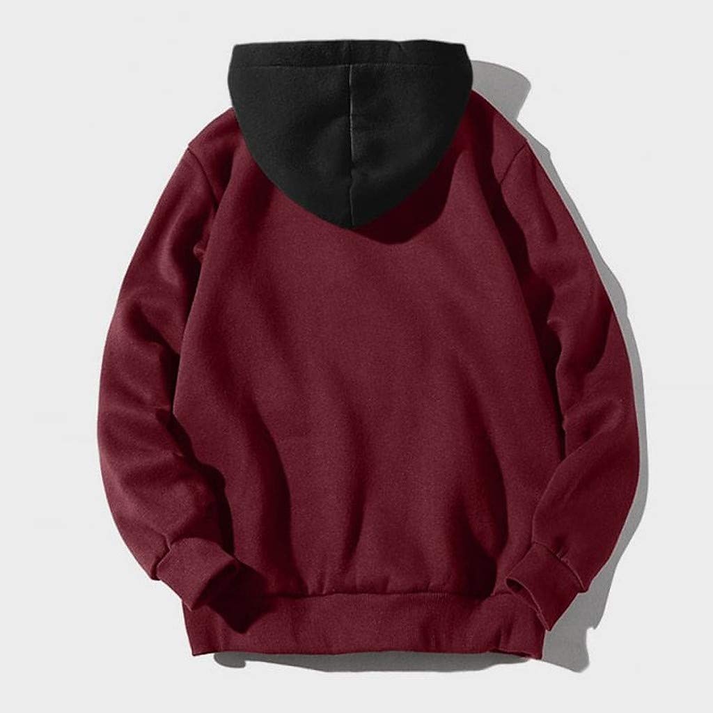 Men's Hoodie Green Blue Red Brown Beige Hooded Solid Color Graphic Front Pocket Cool Casual Essential Winter Clothing Apparel Hoodies Sweatshirts  Long Sleeve Loose Fit 2025 - $15.99 –P13