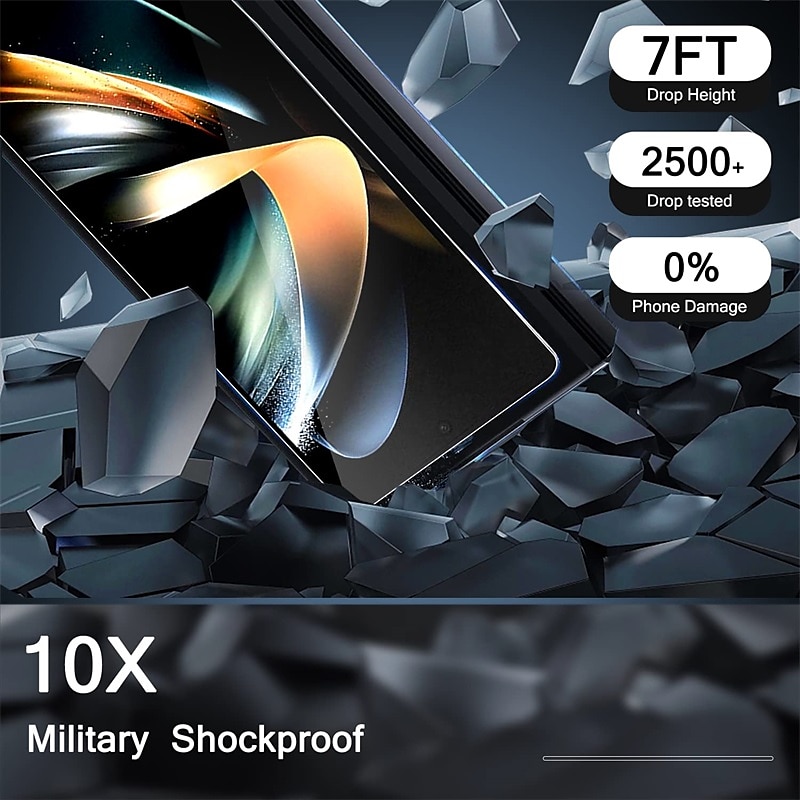 3 Sets Screen Protector + Camera Lens Protector For Samsung Galaxy Z Fold 7 Z Fold 6 Z Fold 5 Z Fold 4 Z Fold 3 TPU Hydrogel 9H Hardness Self-healing Anti-Fingerprint High Definition 3D Touch 2025 - $21.99 –P6