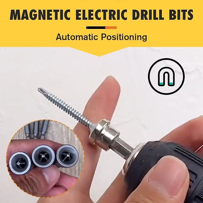 10pcs25mm/Set Magnetic Positioning Screwdriver Bits Head Woodworking Screw Hex Shank Positioning Bit batch Head 2025 - $7.99 –P3