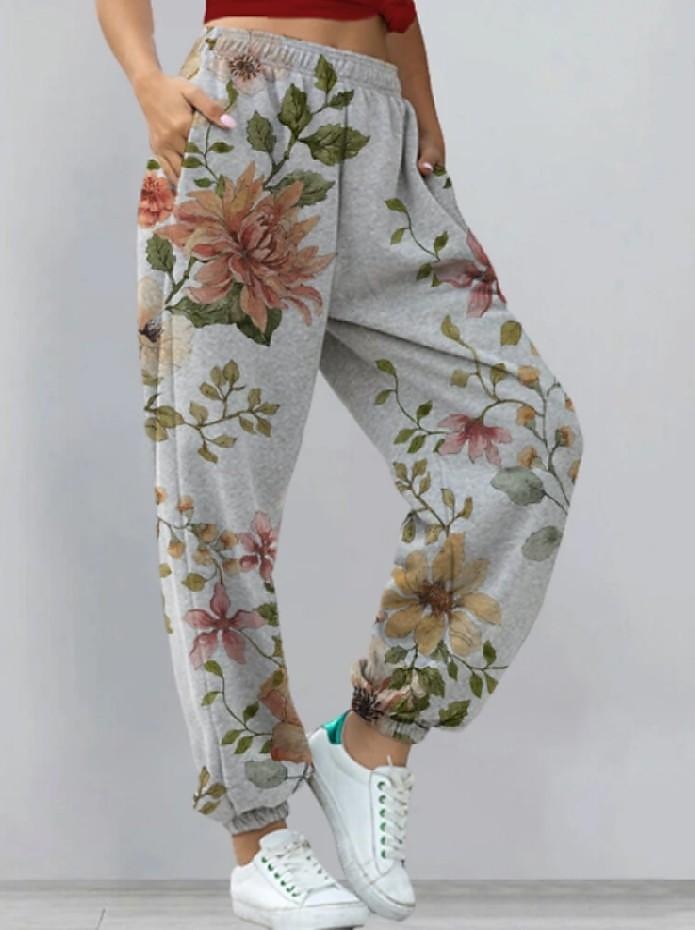 Women's Tennis Print Cotton Joggers - Women's Pants & Leggings - New In  2024