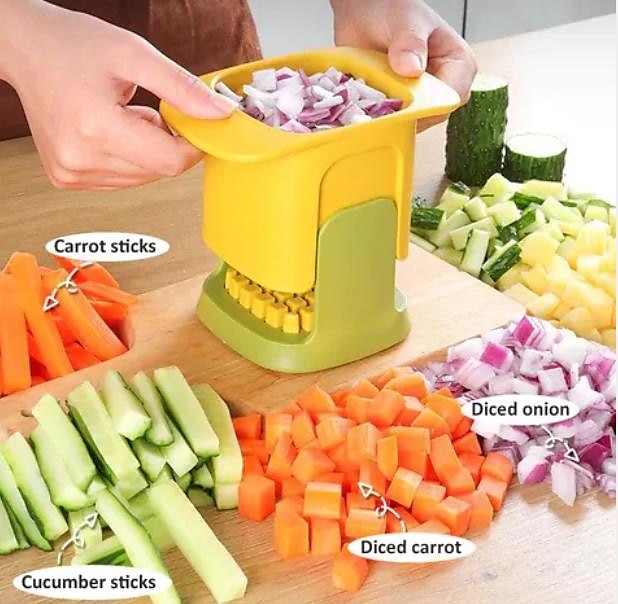 Multi-Function Vegetable Cutter Household Hand-Pressed French Fries Vegetable Cutter Potato Dicing Artifact Kitchen Vegetable Cutting Artifact 2025 - $9.99 –P7