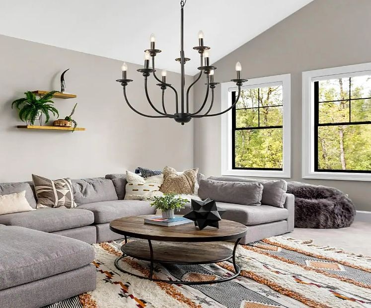 Lampadario singolo design 73 cm metallo mini finiture verniciate tradizionale/classico country 220-240v del 2026 a $139.99 –P13