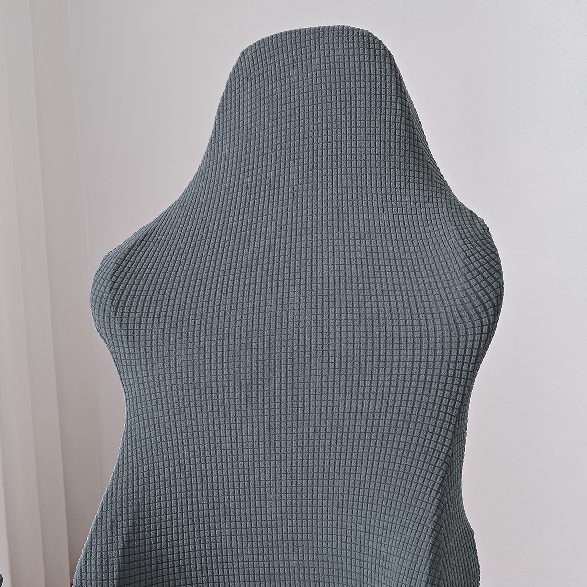gespleten bureaustoelhoes gamingstoelhoezen bordeauxrood stretch wasbare computerstoelhoezen voor fauteuil, draaistoel, gamingstoel, computerbaasstoel 2025 - $26.99 –P10