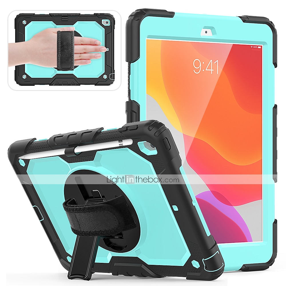 LUSSO Pelle Tablet-Cover Apple iPad Air 10,5" 2019 Custodia Protettiva Case Borsa Rosso 