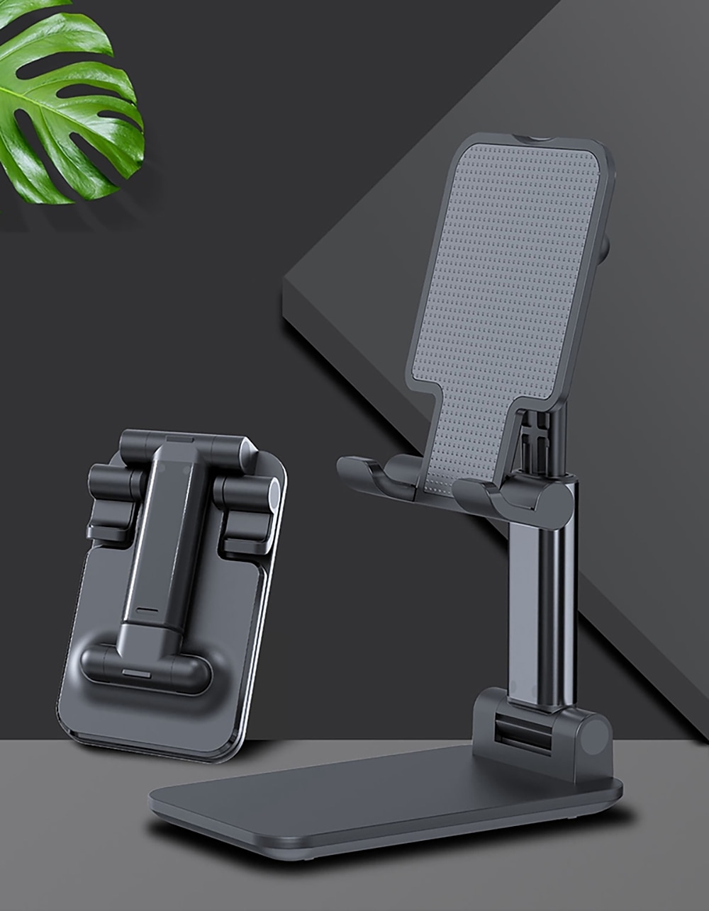 składany stojak na telefon komórkowy wysuwany regulowany uchwyt na telefon cradle for iphone 13 12 11 pro max x ipad i wszystkie smartfony regulowane metalowe biurko tablet biurkowy uniwersalny 2025 - $12.99 –P4