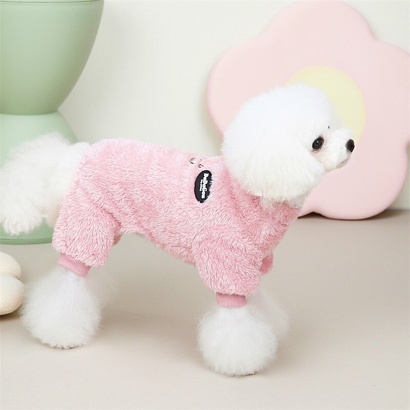 Hunder Katter Gensere Kjeledresser Jumper søt stil Søt Vinter Myk Bekvem Hverdag Fritid / hverdag Hundeklær for Husky Labrador malamute golden retriever Dalmatiner 2025 - $13.49 –P13
