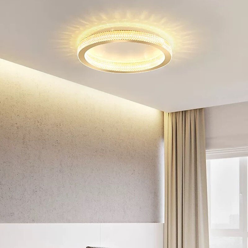50 cm cirkeldesign taklampor metallmålade ytskikt moderna 220-240v 2026 - BHD 121.79 –P7