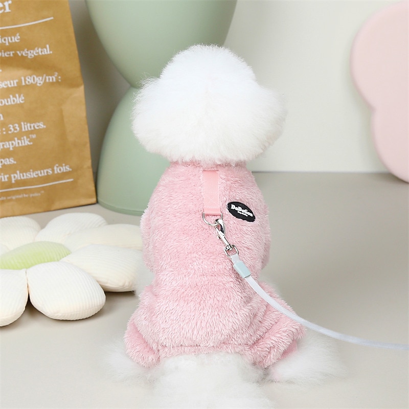 Hunder Katter Gensere Kjeledresser Jumper søt stil Søt Vinter Myk Bekvem Hverdag Fritid / hverdag Hundeklær for Husky Labrador malamute golden retriever Dalmatiner 2025 - $13.49 –P14
