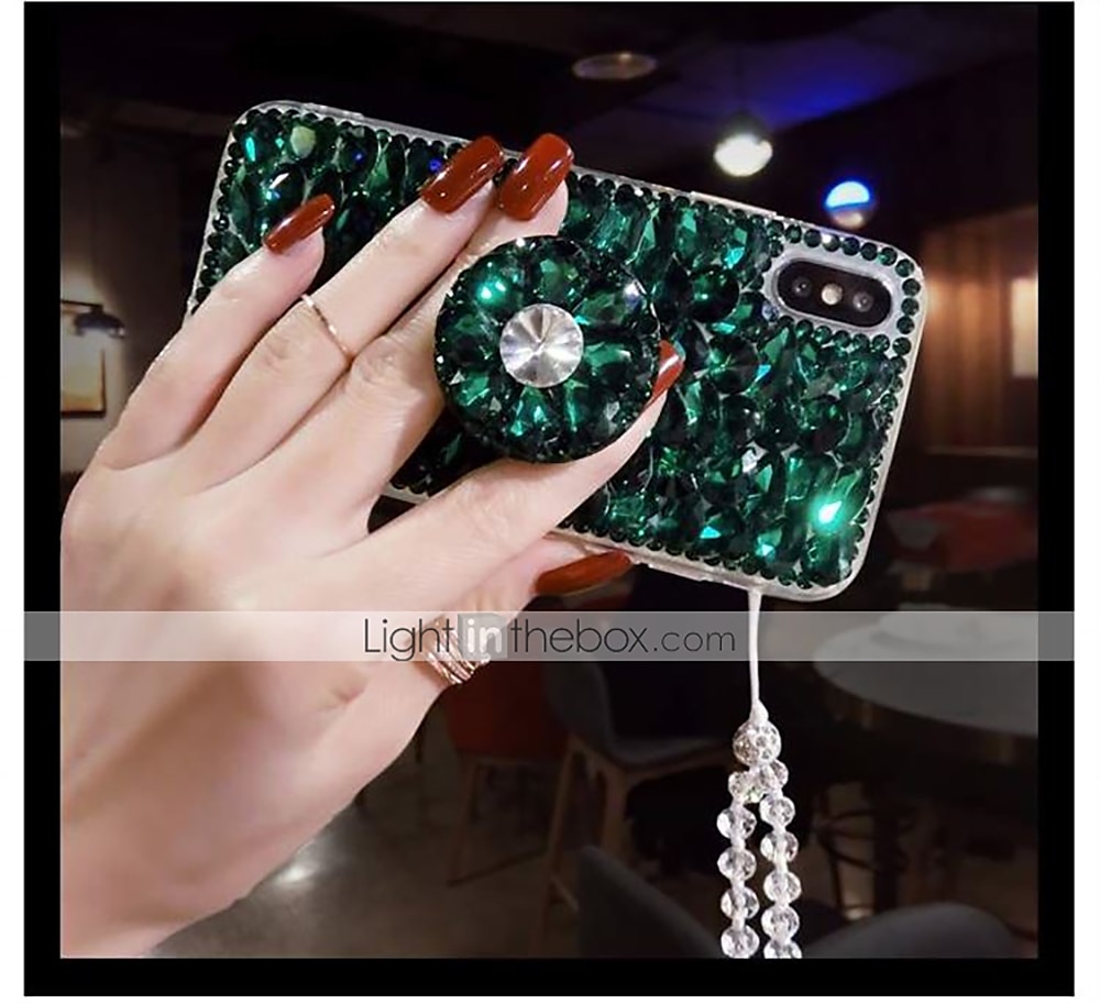 telefono Custodia Per Samsung Galaxy S23 S22 S21 Ultra Plus A34 A54 S20 Copertura Posteriore con Supporto Bling Strass Glitterato Acrilico del 2025 a $17.99 –P9