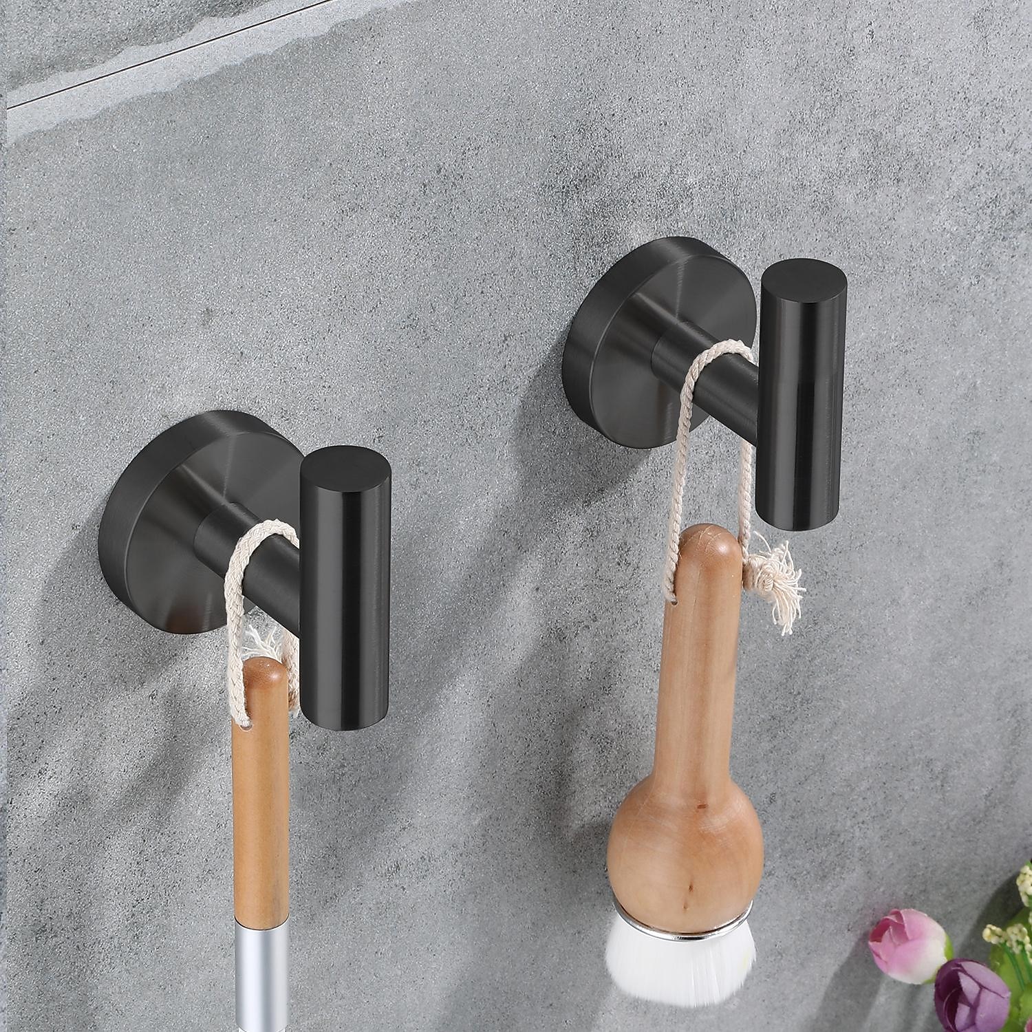 2 Stück Kleiderhaken Wandkleiderhaken 304 Edelstahl Haken mit hoher Tragfähigkeit für Bad / Küche 2025 - $31.99 –P1