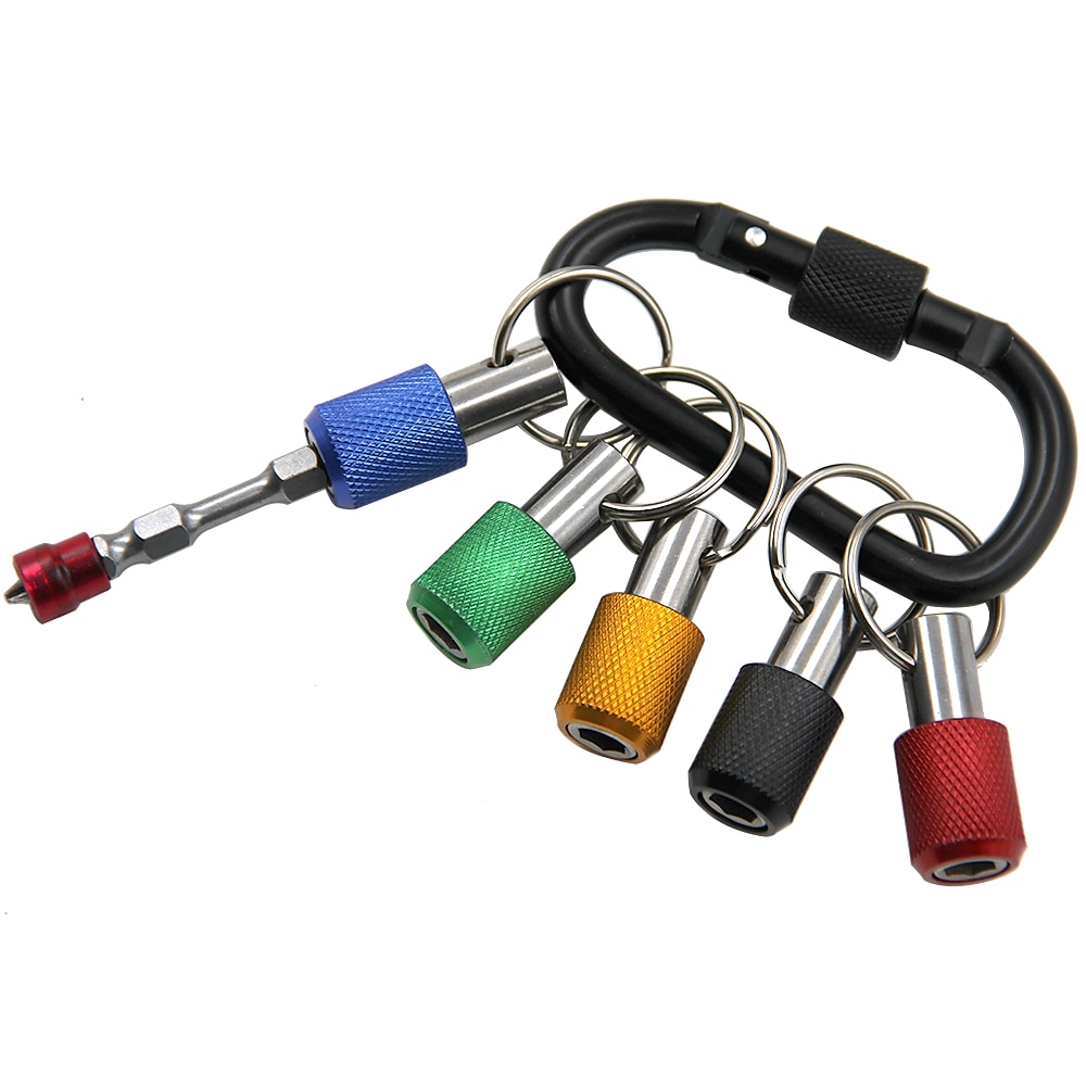 5 pcs 1/4inch Hex Batch Head Extensions Rod Magnetic Screwdriver Quick Connection Tool Manual Drills Bit Socket Holder Set 2025 - $17.99 –P15