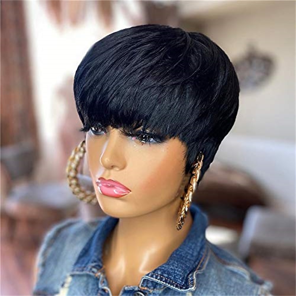 Short Pixie Haircut Synthetic Short Wigs for Black Women Short Hairstyles for Women Wig Short Hair 2025 - $24.99 –P10