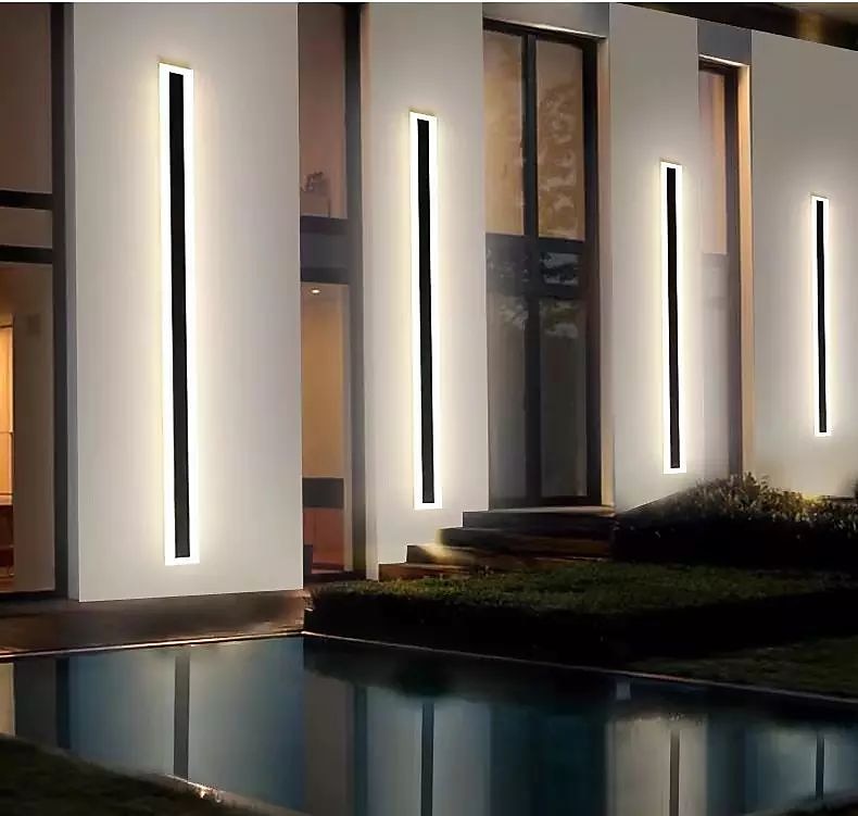 led utendørs vegglamper ip44 vanntett enkel utendørs jern vegglampe 110-240v 20 w 2025 - $170.99 –P2