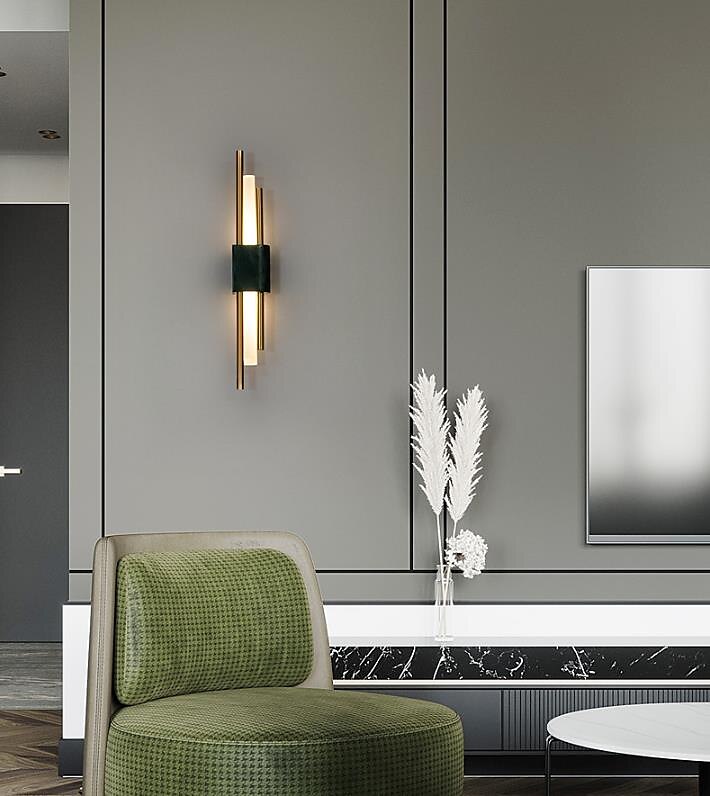 lightinthebox 1-luz 50cm luzes de parede led lâmpadas de parede clássicas de estilo nórdico design de linha sala de estar quarto luz de parede tradicional de liga de alumínio 110-120v 220-240v 5 w de 2025 por $104.99 –P13