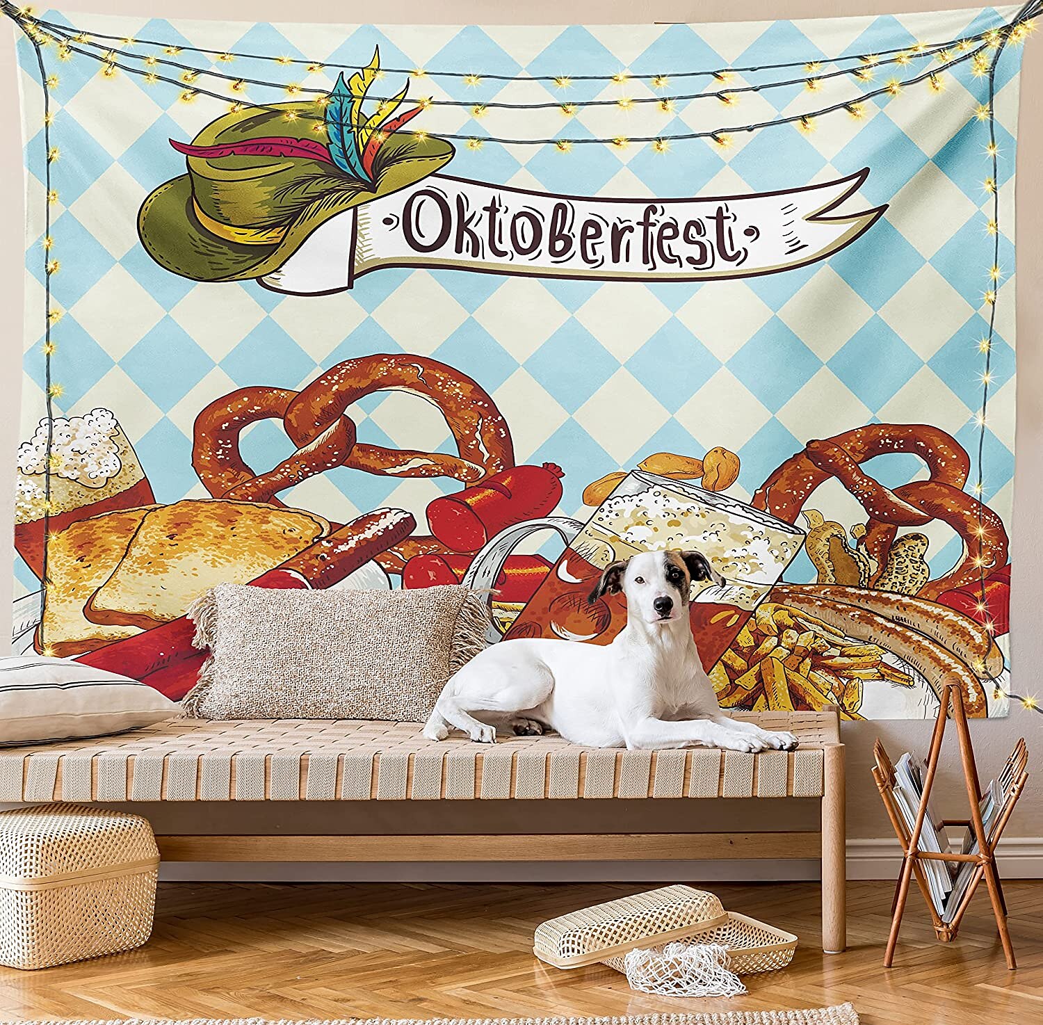 Oktoberfest gobelín na zdraví piva oslava velká stěna gobelín umění výzdoba deka závěs závěs domácí ložnice dekorace obývacího pokoje 2025 - $13.99 –P4