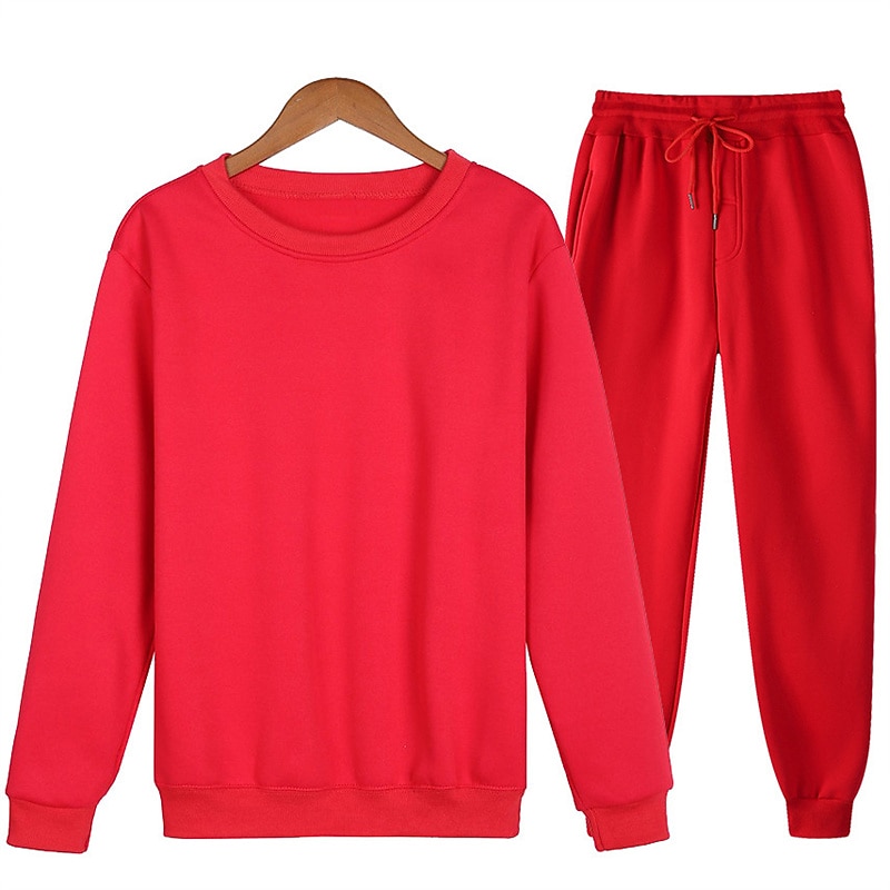 Hombre Tracksuit Sudadera Caqui claro. Azul Piscina Morado Rosa Amarillo Cuello Barco Color sólido 2 Piezas Deporte Casual Ropa de calle Ropa de calle Ropa deportiva Casual Invierno Otoño Ropa 2025 - $27.99 –P10
