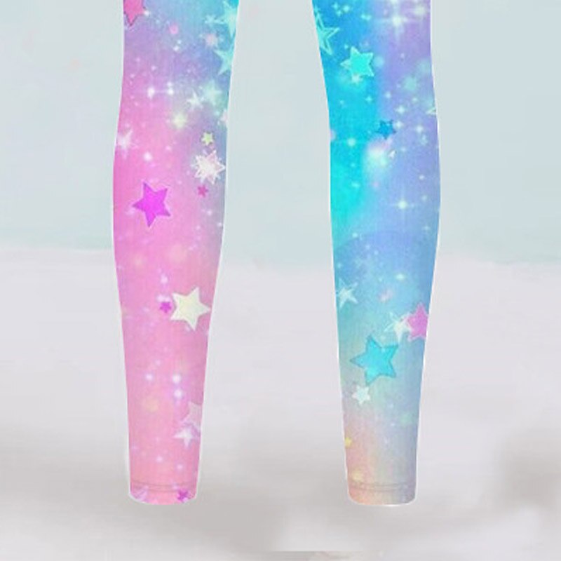Da ragazza 3D Pop art Pantaloni Ghette Autunno Inverno Attivo stile sveglio 3D Bambino 3-12 anni Esterno Da mare Strada Standard del 2025 a $10.49 –P3