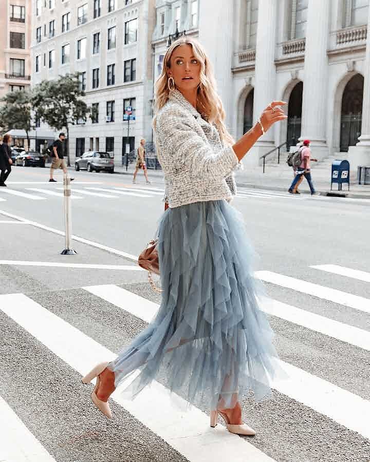 dámské swingové pracovní sukně tutu midi sukně plisované tyl jednobarevné kancelář / kariéra ulice podzim / podzim elegantní vintage móda černá růžová béžová šedá 2025 - $23.99 –P10