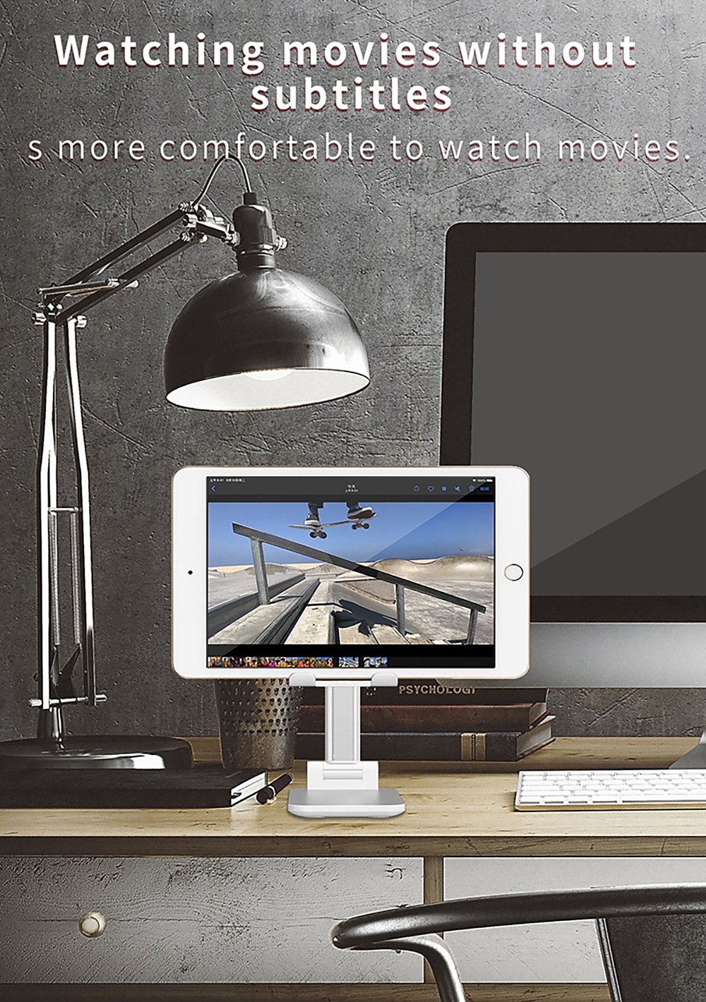 Foldable Mobile Phone Holder Stand Retractable Adjustable Phone Holder Cradle for iPhone 13 12 11 Pro Max X iPad and All Smartphones Adjustable Metal Desk Desktop Tablet Universal Cell Phone Holder 2025 - $12.99 –P8