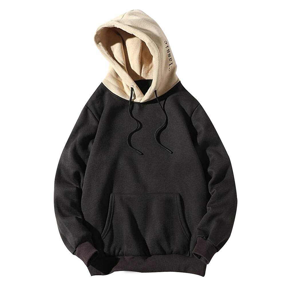 Men's Hoodie Green Blue Red Brown Beige Hooded Solid Color Graphic Front Pocket Cool Casual Essential Winter Clothing Apparel Hoodies Sweatshirts  Long Sleeve Loose Fit 2025 - $15.99 –P2