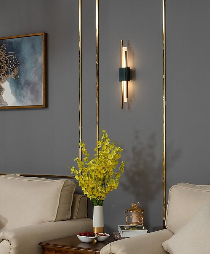 lightinthebox 1-luz 50cm luzes de parede led lâmpadas de parede clássicas de estilo nórdico design de linha sala de estar quarto luz de parede tradicional de liga de alumínio 110-120v 220-240v 5 w de 2025 por $104.99 –P10