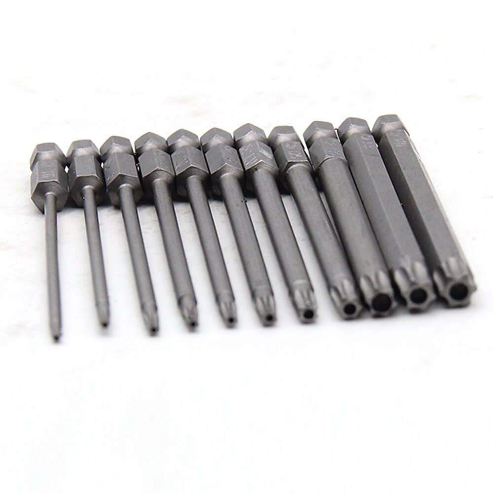 50-75-100mm hollow plum blossom allungato s2 batch testa esagonale gambo cacciavite bit set di cacciaviti del 2025 a $11.99 –P5