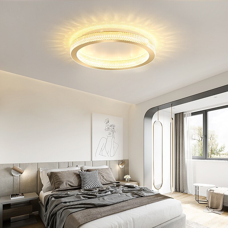 50 cm cirkeldesign taklampor metallmålade ytskikt moderna 220-240v 2026 - BHD 121.79 –P2