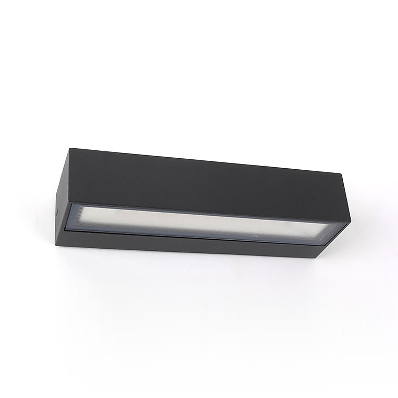 venkovní vnitřní led nástěnná světla ložnice hliníkové nástěnné svítidlo nástěnné svítidlo s jedním písmem ip65 85-265v 12/18/24 w 2025 - $109.99 –P12