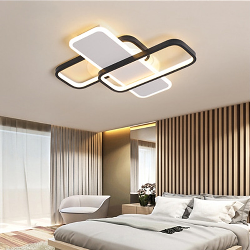 Ceiling Lights Dimmable Ceiling Lights Aluminum Modern Style Black LED Modern 110-265V 2025 - $331.09 –P3