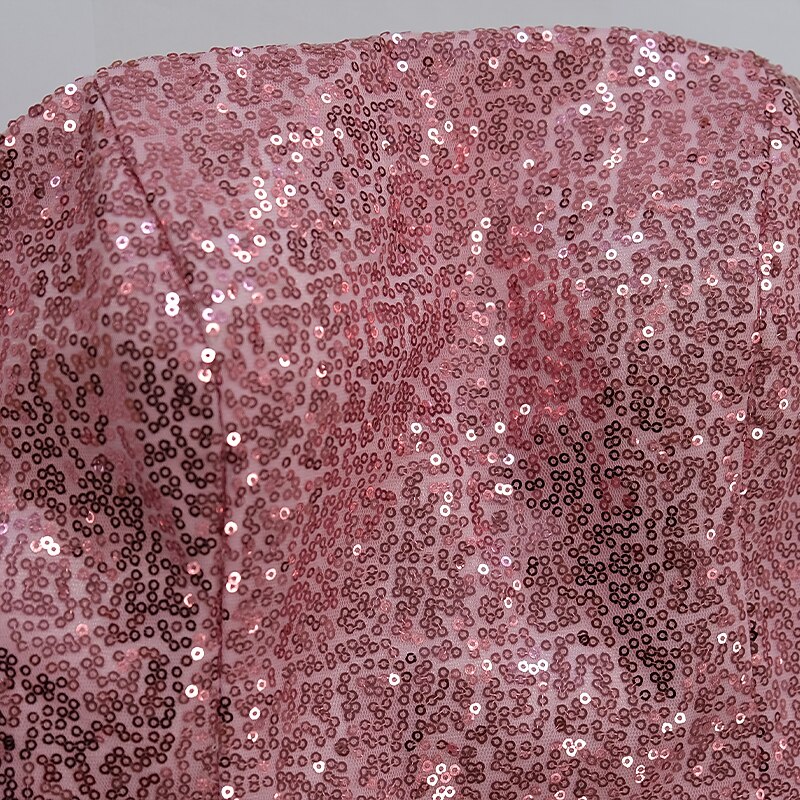 Mermaid Evening Gown Sequin Dress Wedding Guest Prom Court Train Sleeveless One Shoulder with Slit Masquerade Dress 2026 - $182.99 –P3