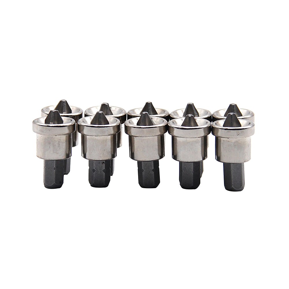 10pcs25mm/Set Magnetic Positioning Screwdriver Bits Head Woodworking Screw Hex Shank Positioning Bit batch Head 2025 - $7.99 –P10