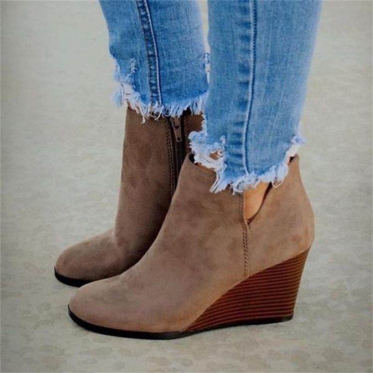 botine de damă cu pană cu imprimeu leopard - ideale pentru ținute casual, ieșiri de noapte și moda la modă de toamnă 2025 - $54.99 –P2