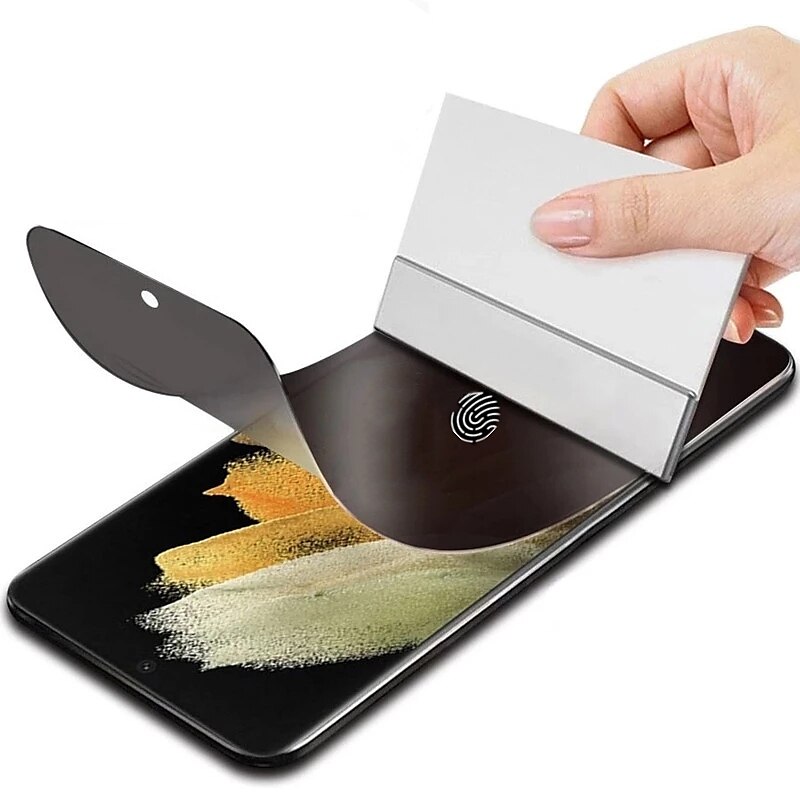 [1 Pack] Screen Protector For Samsung Galaxy S24 Ultra Plus S23 S22 S21 S20 Plus Ultra S10 Note 20 Ultra 10 Plus S25 Ultra TPU Hydrogel Privacy Anti-Spy 9H Hardness Self-healing Anti-Fingerprint 2025 - $13.99 –P7