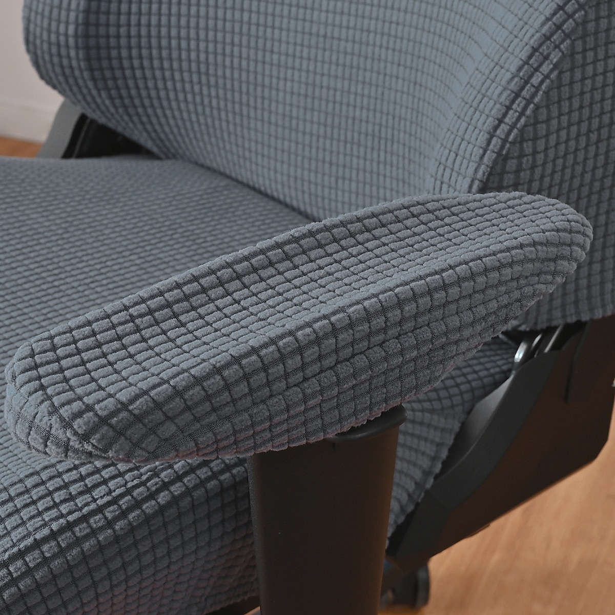 gespleten bureaustoelhoes gamingstoelhoezen bordeauxrood stretch wasbare computerstoelhoezen voor fauteuil, draaistoel, gamingstoel, computerbaasstoel 2025 - $26.99 –P7