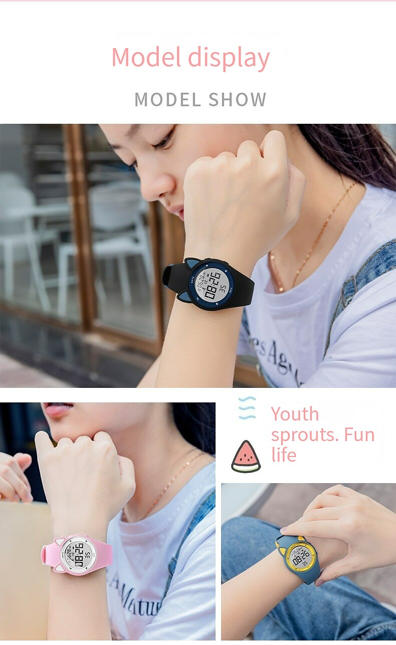 696 T15 Умные часы 0.69 дюймовый дети Смарт часы Телефон Bluetooth Календарь Совместим с Смартфон Дети Напоминание о сообщении IP 67 Корпус для часов 31 мм 2025 - $29.99 –P12