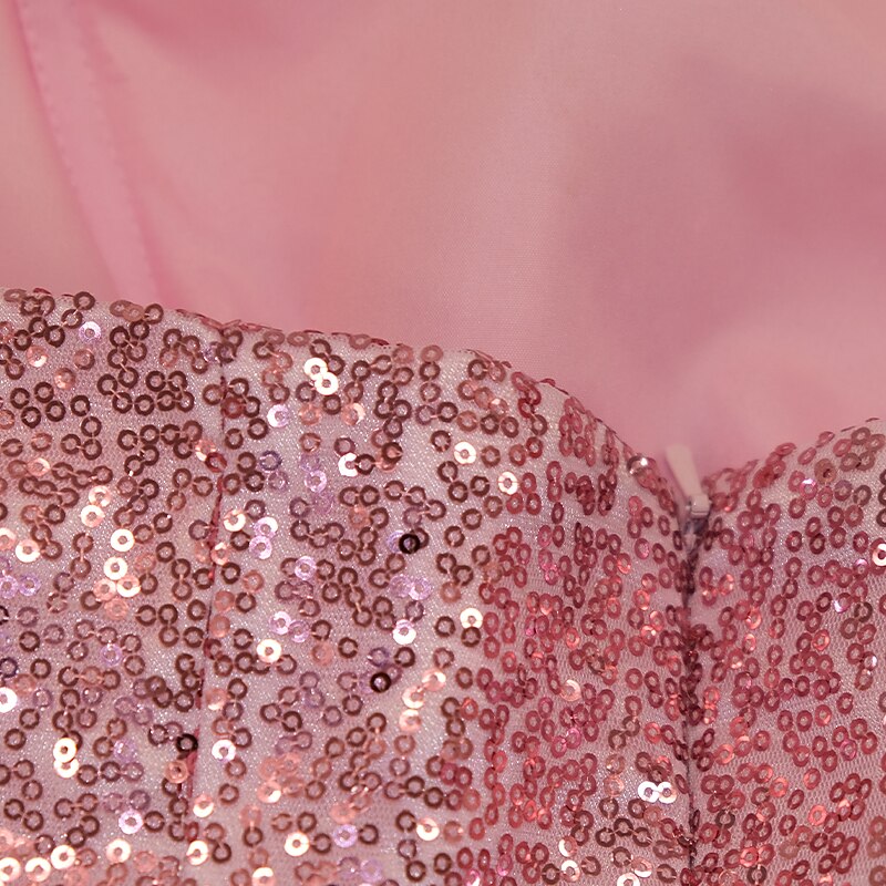 Mermaid Evening Gown Sequin Dress Wedding Guest Prom Court Train Sleeveless One Shoulder with Slit Masquerade Dress 2026 - $182.99 –P2