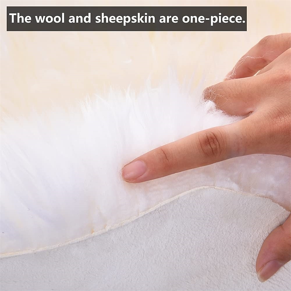 Auto Center Console Cover Pad Universal, Genuine Sheepskin Wool Fur Car Armrest Cover, Furry Fluffy Protector 2025 - $24.99 –P5