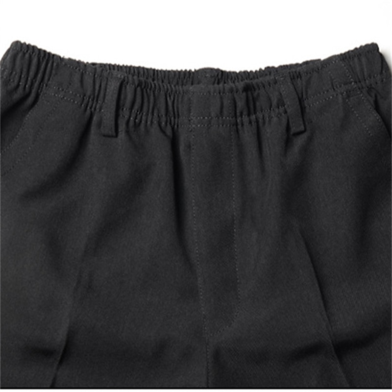 Herren Anzughosen Hose Hosen Chinesisch Chino Elastische Taille Glatt Komfort Atmungsaktiv Hochzeit Geschäft Casual Modisch Klassisch Schwarz Staubiges Blau Hoher Taillenbund elastisch 2025 - $16.49 –P11